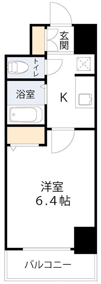 4階の間取り図
