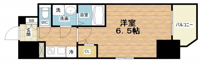 11階の間取り図