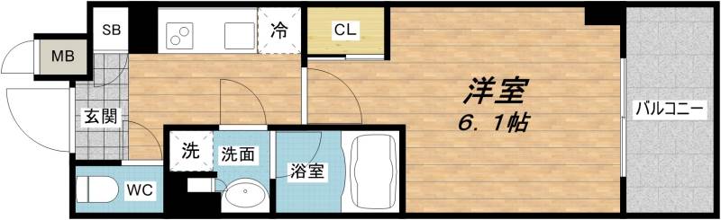 13階の間取り図