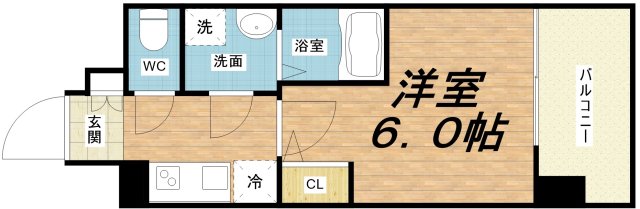 2階の間取り図