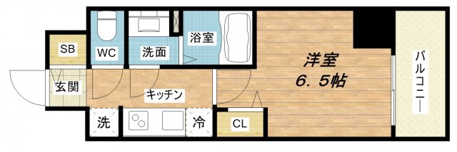 9階の間取り図
