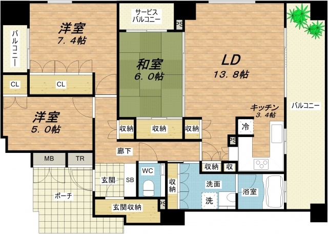 間取図