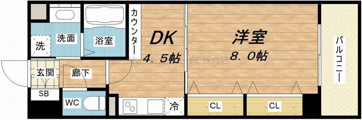 ブランクレール谷町
