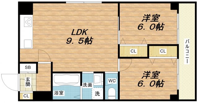 オール洋室変更予定！
