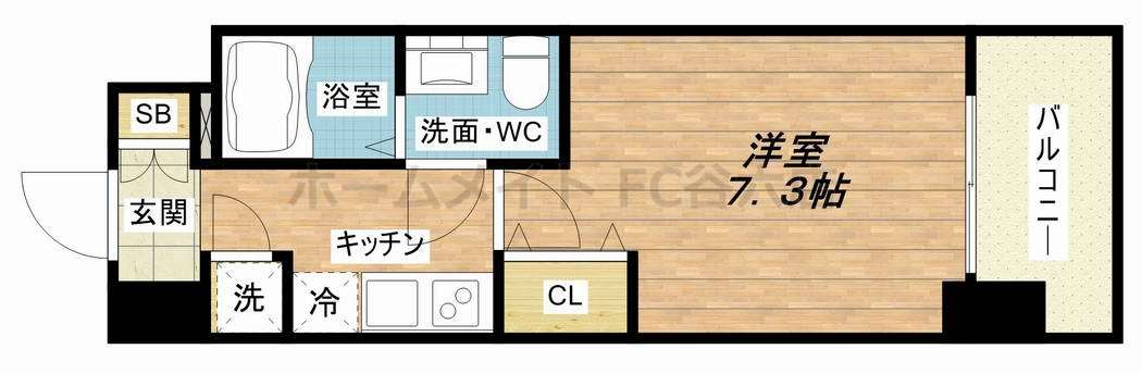 3階の間取り図
