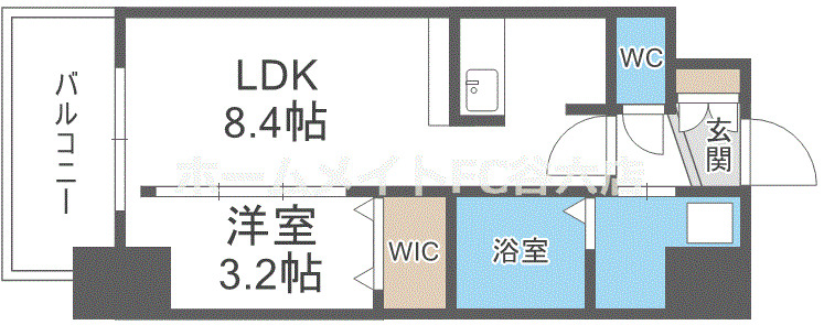 13階の間取り図
