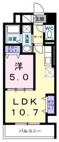 2階の間取り図