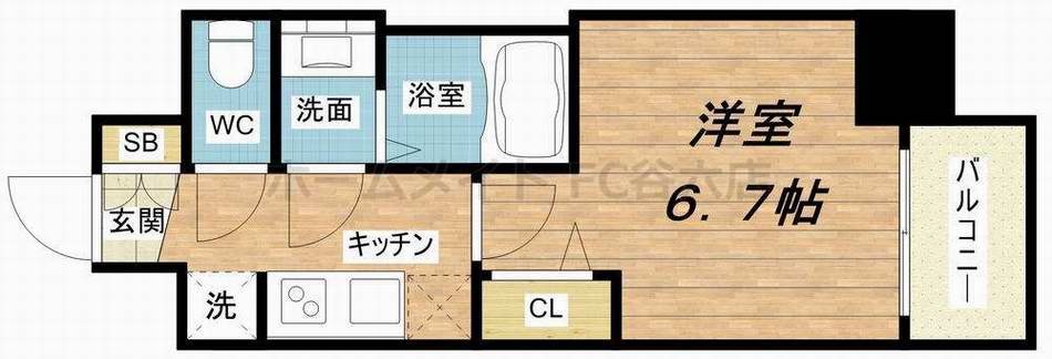 15階の間取り図