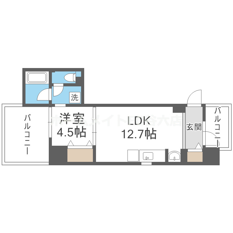 3階の間取り図