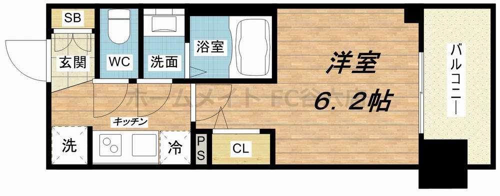 5階の間取り図