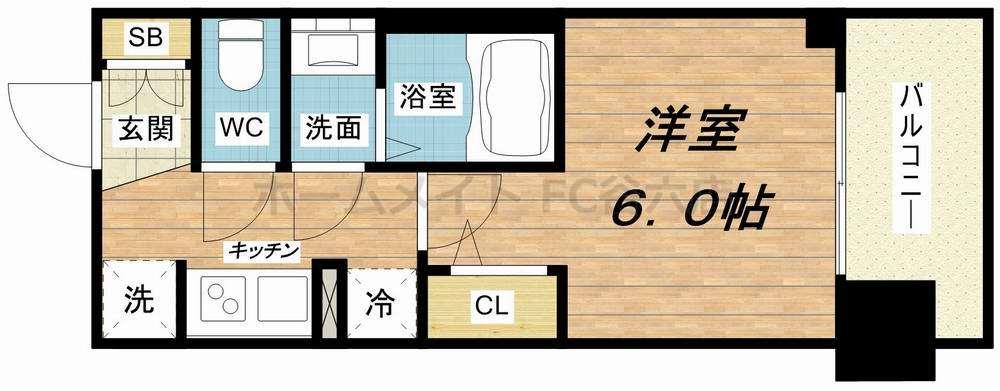 10階の間取り図