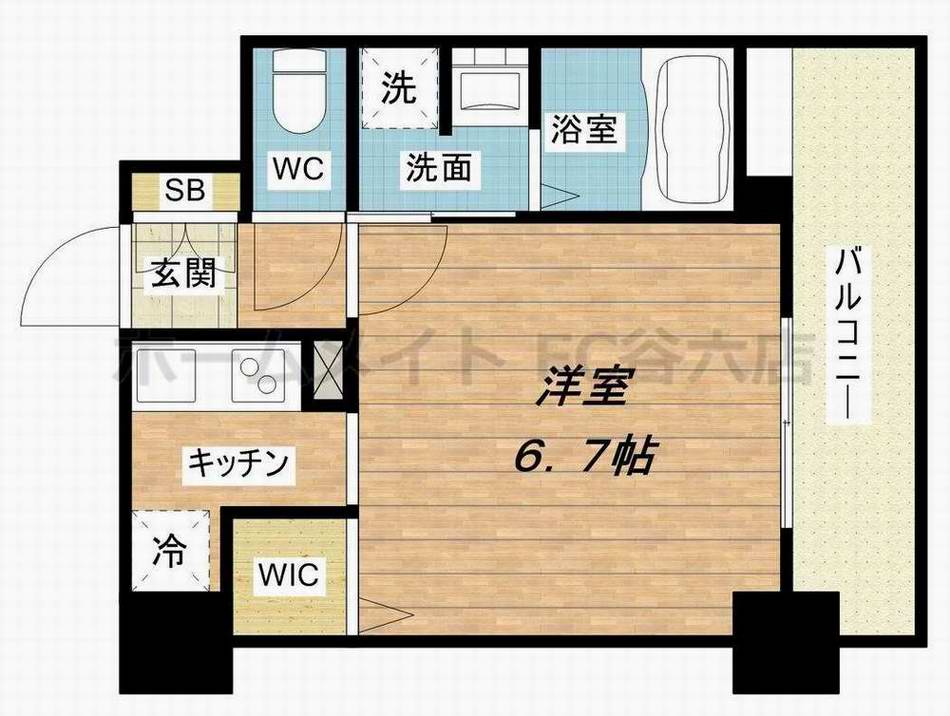 5階の間取り図