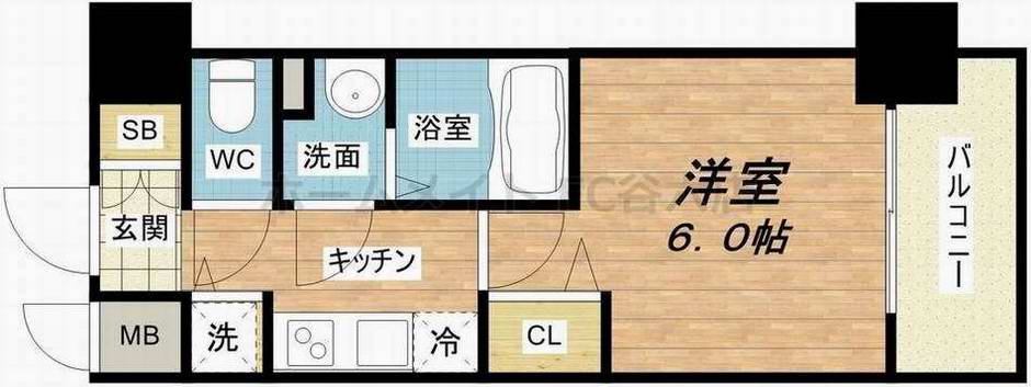5階の間取り図