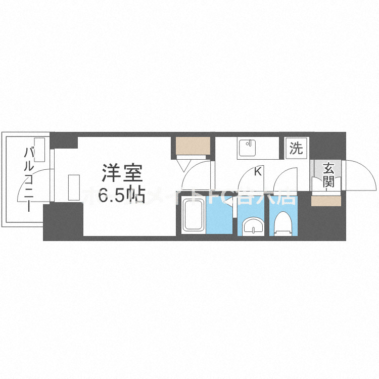 5階の間取り図