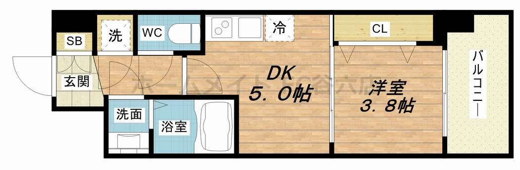 10階の間取り図
