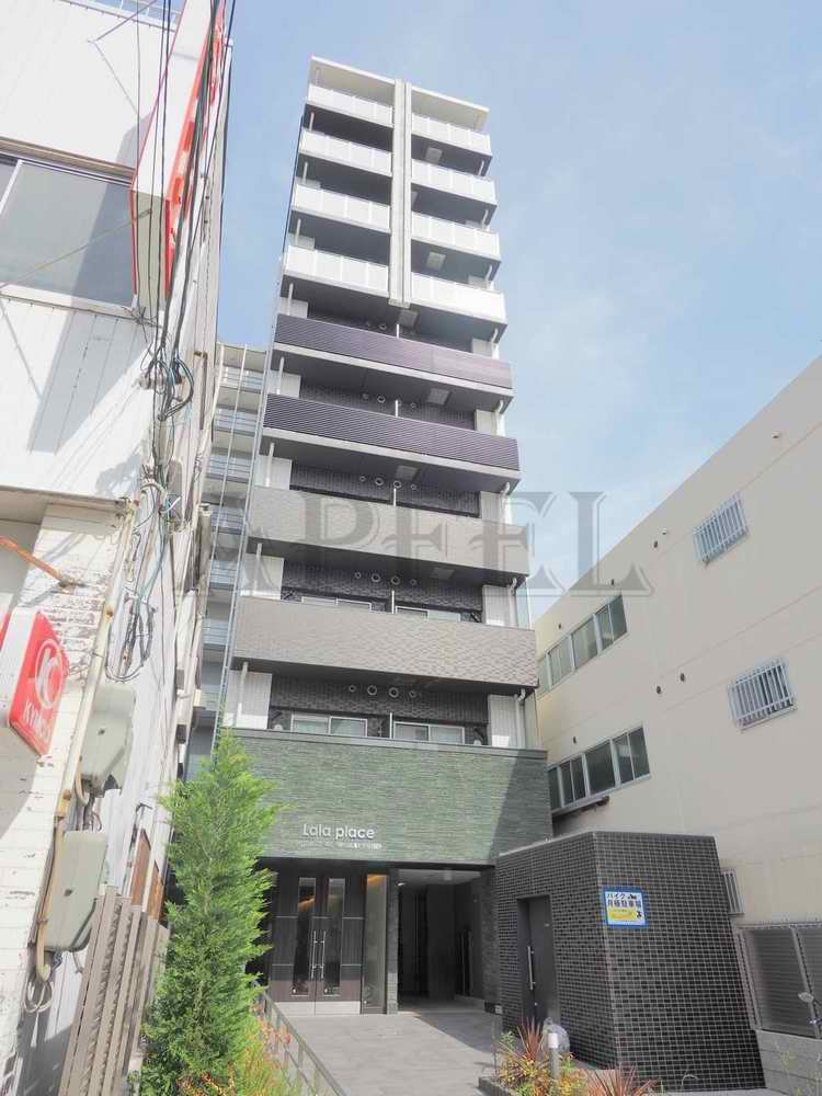 ララプレイス四天王寺前夕陽ヶ丘プルミエの外観