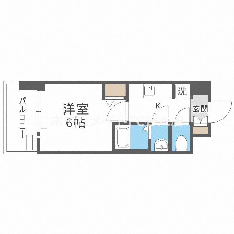 7階の間取り図