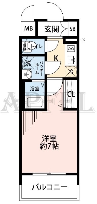 11階の間取り図