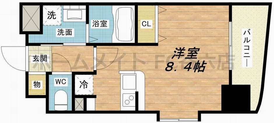 6階の間取り図