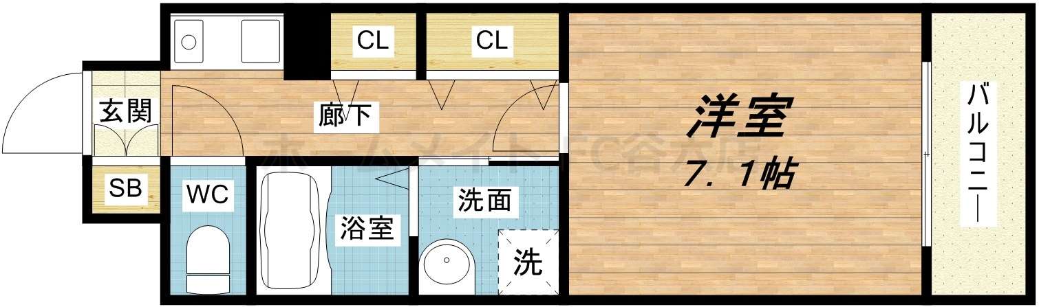 10階の間取り図