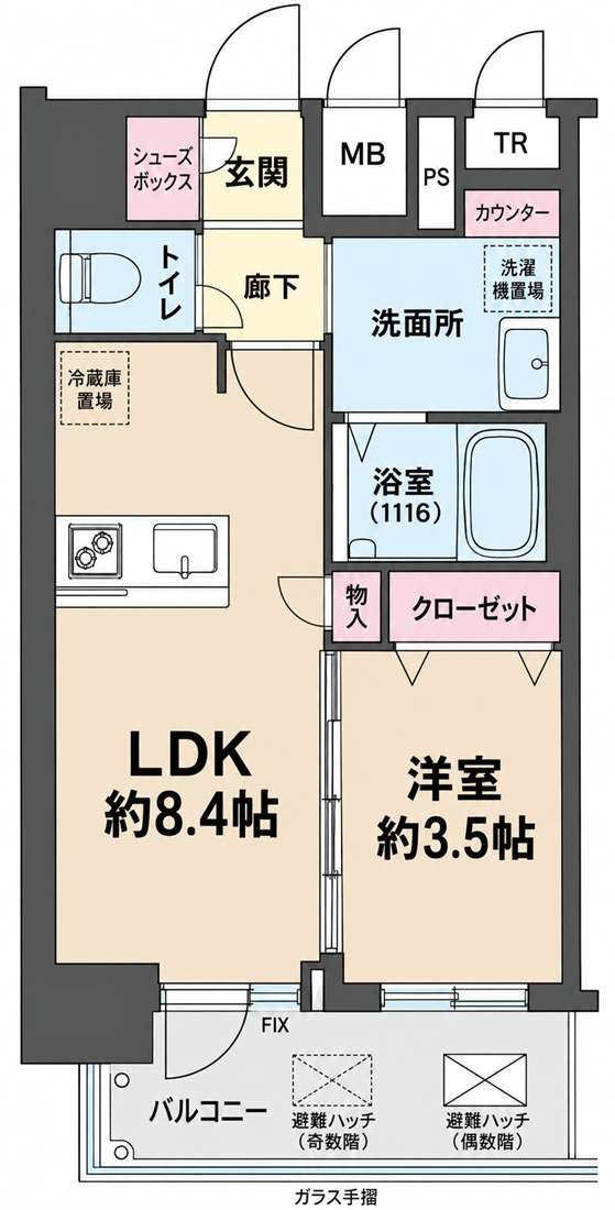 間取図