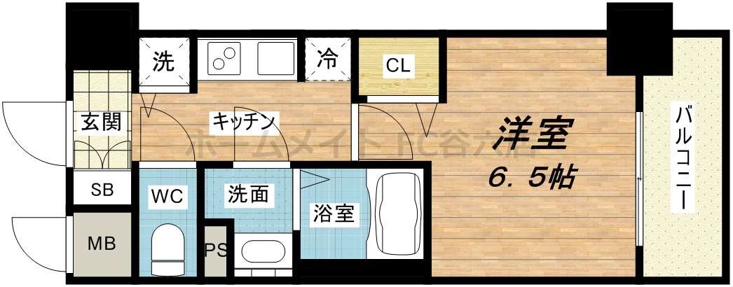 3階の間取り図