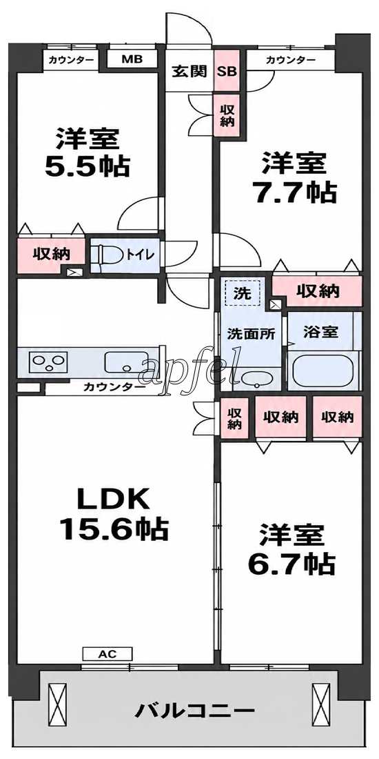 間取図