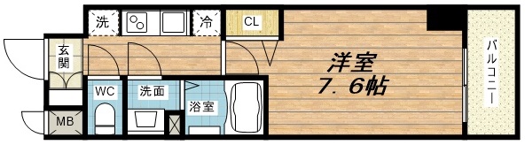 15階の間取り図