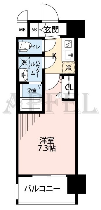 12階の間取り図
