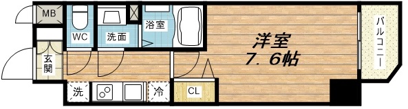 7階の間取り図