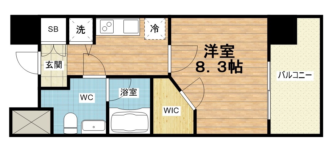 5階の間取り図