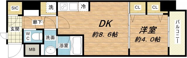 スプランディッド淀屋橋DUE