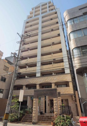 プレサンス心斎橋モデルノの外観