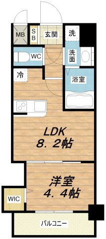 7階の間取り図
