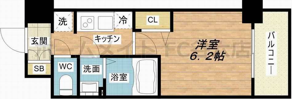 3階の間取り図