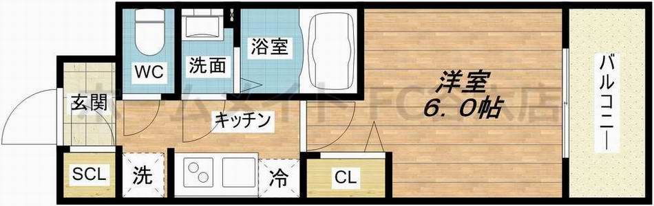 15階の間取り図