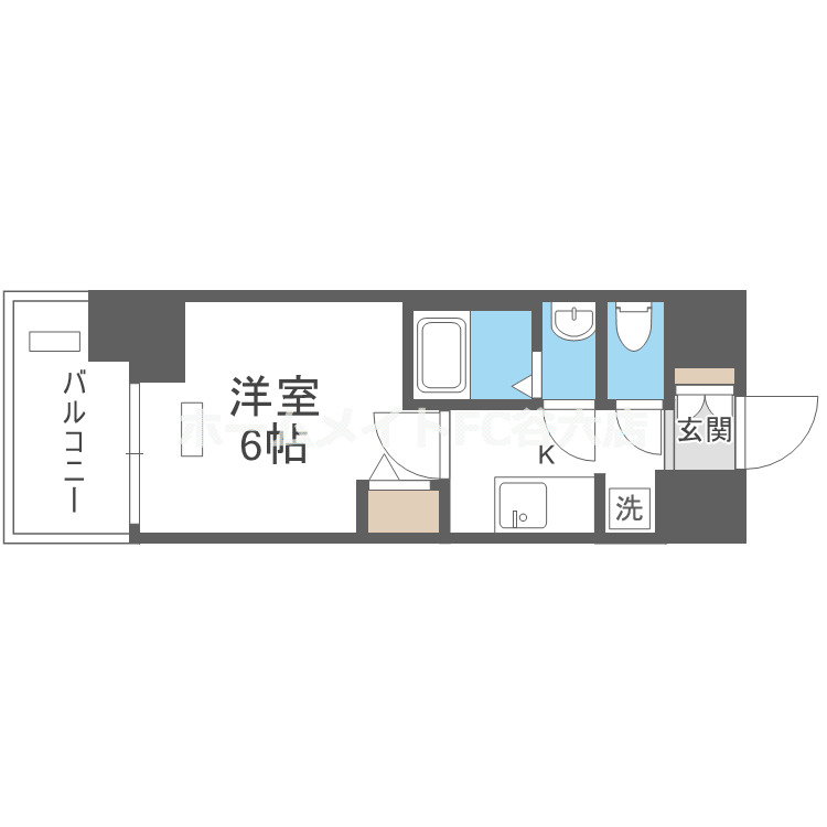 7階の間取り図