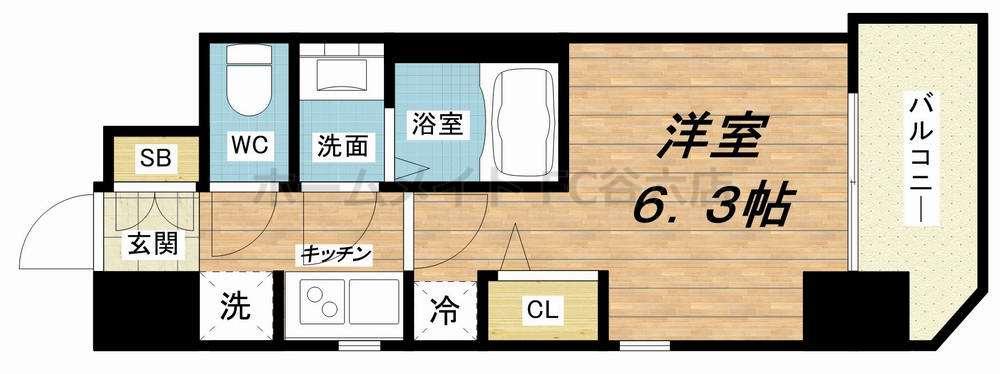 11階の間取り図