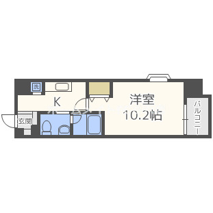 7階の間取り図