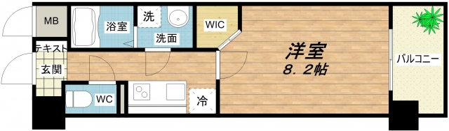 13階の間取り図
