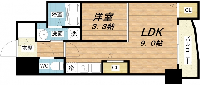 セレニテ本町グランデ(9階 / 北 / 1LDK)の外観 セレニテ本町グランデ(9階 / 北 / 1LDK)の外観