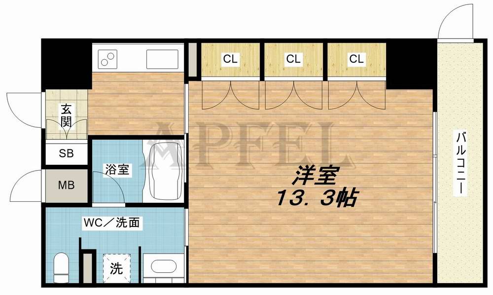 12階の間取り図