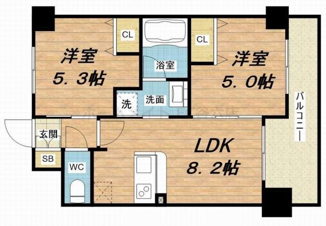 12階の間取り図