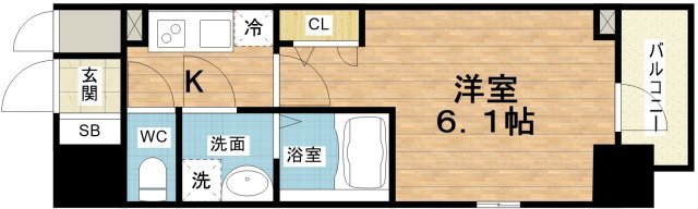 14階の間取り図
