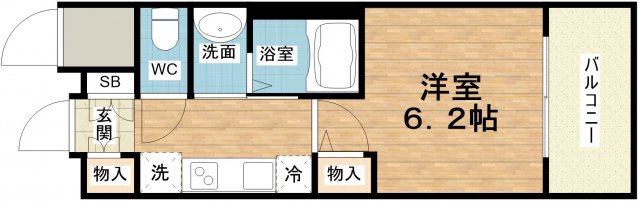 11階の間取り図