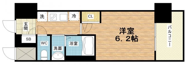15階の間取り図