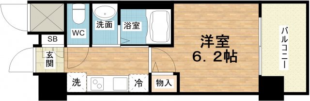 5階の間取り図
