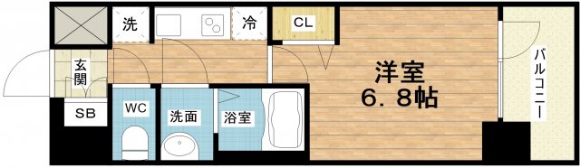 13階の間取り図