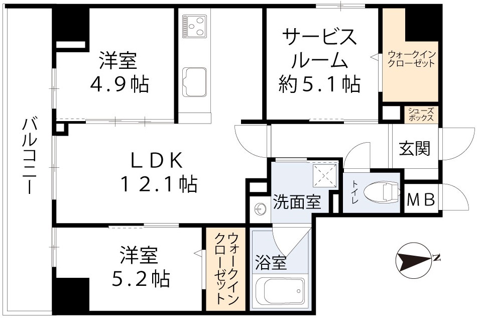間取図