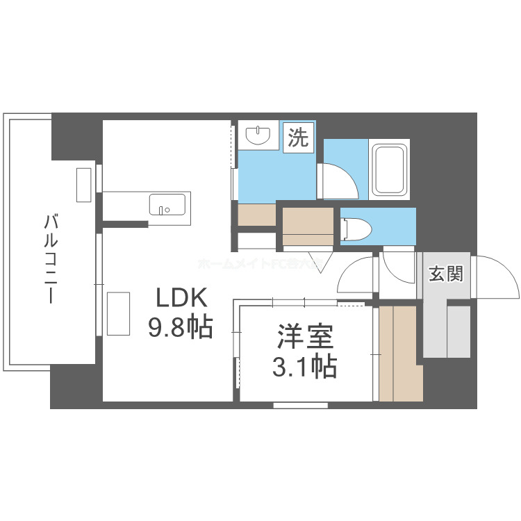 エル・セレーノ新大阪北(2階 / 北 / 1LDK)の外観 エル・セレーノ新大阪北(2階 / 北 / 1LDK)の外観